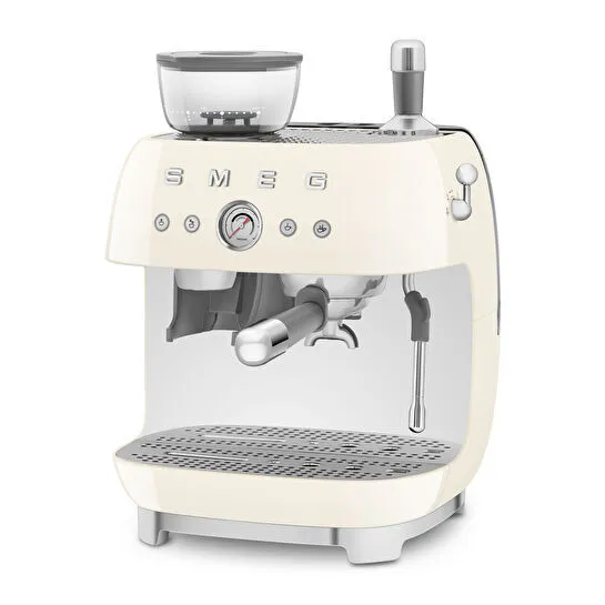 Smeg Öğütücülü Espresso Kahve Makinesi Cream Egf03creu