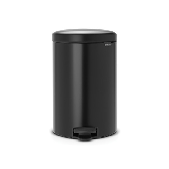 BRABANTIA 001-01- NEWICON MATT BLACK PEDALLI ÇÖP KUTUSU 5L