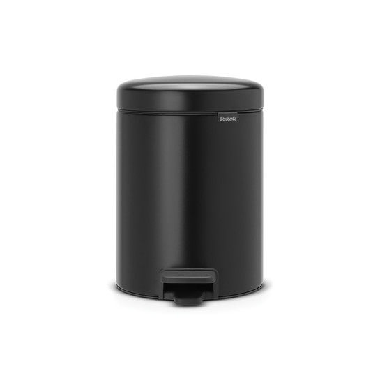 BRABANTIA 001-01- NEWICON MATT BLACK PEDALLI ÇÖP KUTUSU 3L