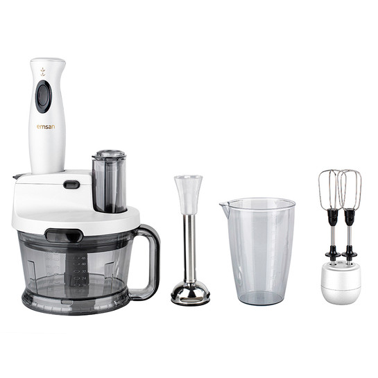 Emsan Mutfak Robotu 701 Glossy İnci Beyazı