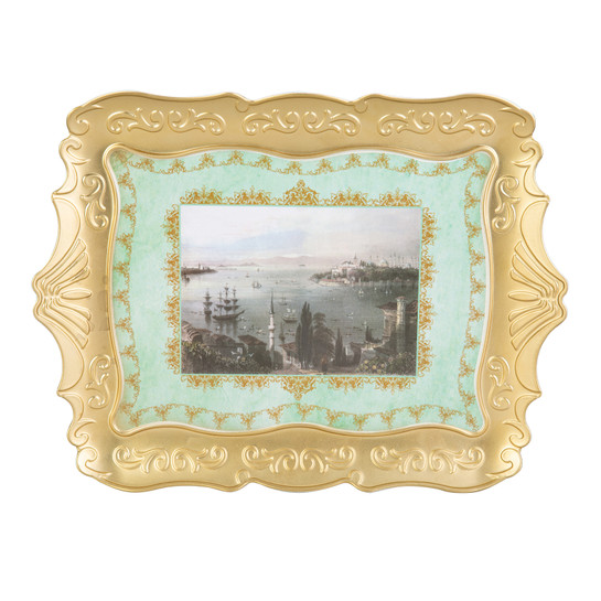 Emsan Nostalji Gold Tepsi 35x46