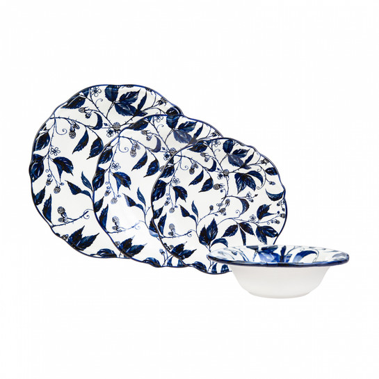 Emsan Sarmaşık 24 Parça 6 Kişilik Stoneware Yemek Takımı
