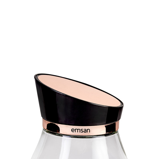 Emsan Alpha 3'lü Küçük Kavanoz Seti Rosegold
