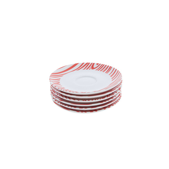 Emsan Allı Turna 3D 32 Parça 6 Kişilik Porselen Kahvaltı/Servis Takımı
