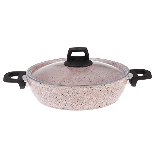 Emsan Oasis-s Lavander 7 Parça Granit Tencere Seti