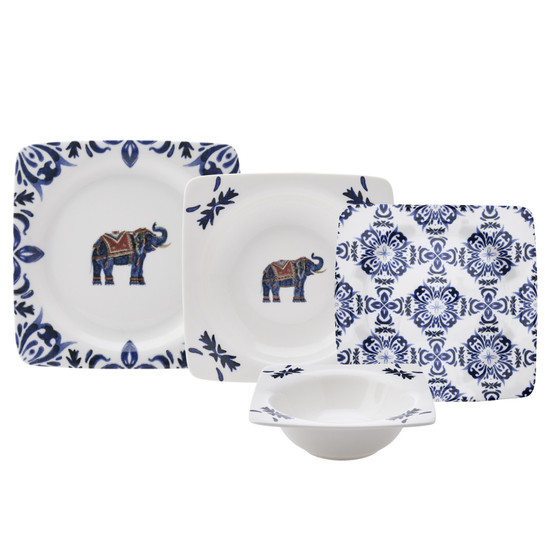 Emsan Elephant 24 Parça 6 Kişilik Yemek Takımı