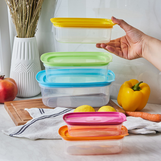 Emsan Green Opak 5 Parça Saklama Kabı