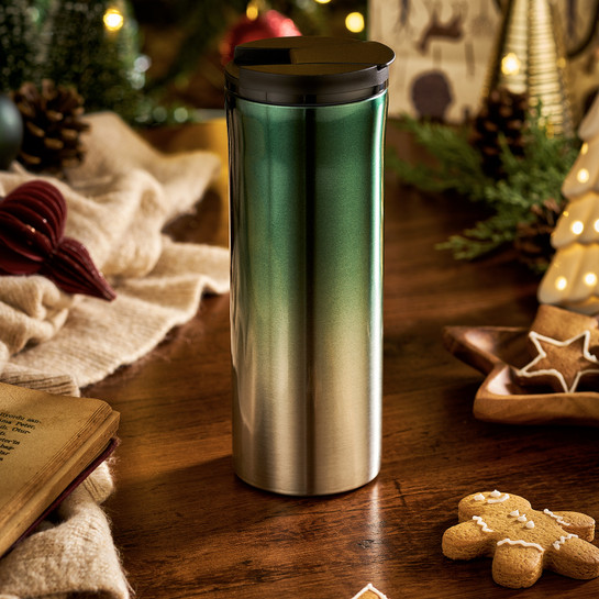 Emsan New Year Flask Termos Green 400 ml