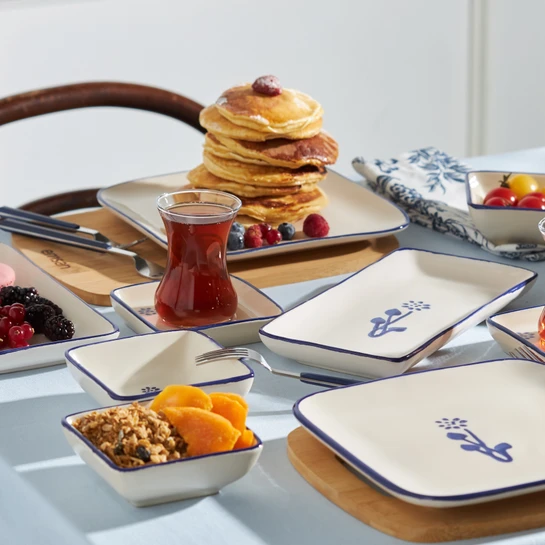 Emsan Floral 24 Parça 6 Kişilik Kahvaltı Takımı