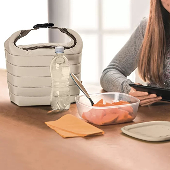 Guzzini On The Go Küçük Termal Çanta Kahverengi