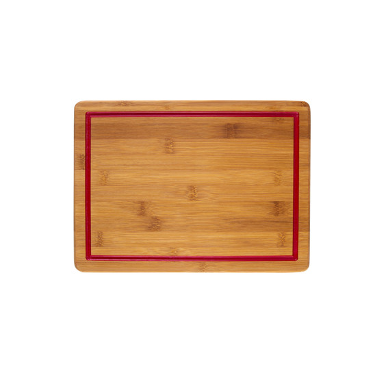 Karaca Bamboo Simpson Kesme Tahtası Red 34x25 cm