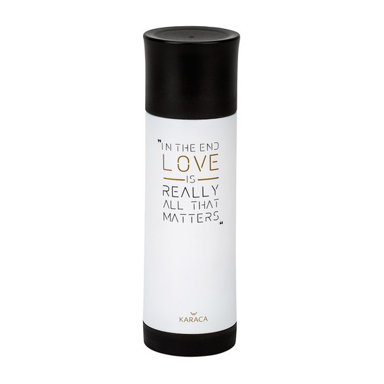 Karaca Love Çelik El Termosu White 400 ml