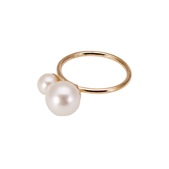Karaca New Year Yılbaşı Pearl Ring Yüzük Seti