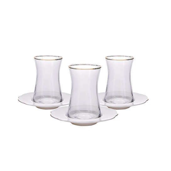 Karaca Stern 6 Kişilik 12 Parça Çay Seti