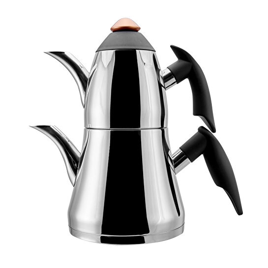 Karaca Sanya PowerSteel Pro 316+ Çelik Pro Çaydanlık Takımı