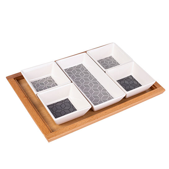 Karaca Neli 5li Seramik Kahvaltılık