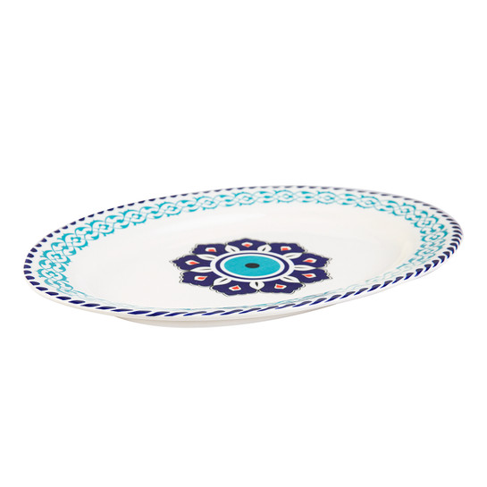 Karaca Mai Selçuklu Serisi Oval Tabak 36 cm