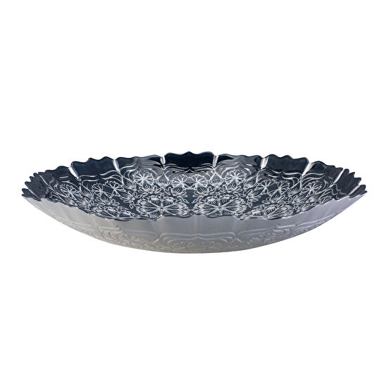 Karaca Artsy Gümüş Dekoratif Tabak