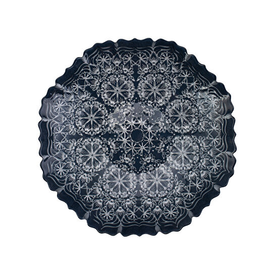 Karaca Artsy Gümüş Dekoratif Tabak