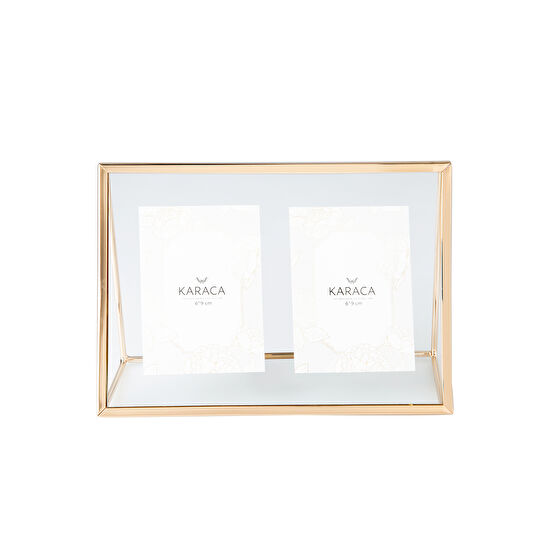 Karaca Magic 2li 7,5x7,5 cm Altın Çerçeve Dg62