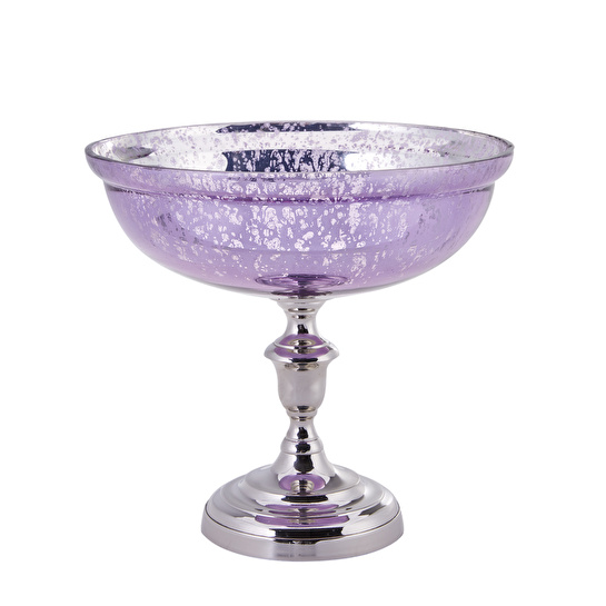 ELISA AYAKLI KASE MOR