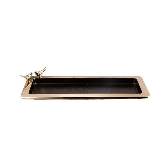 Karaca Black Birdy 15x36 cm Tepsi