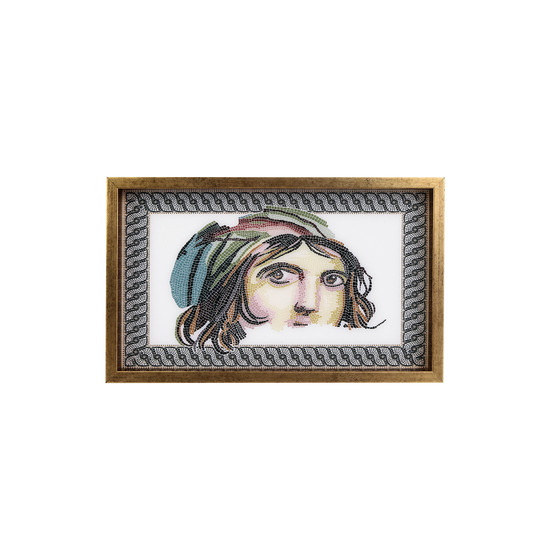 Karaca Zeugma Çingene Kız Tepsi 25x40 cm