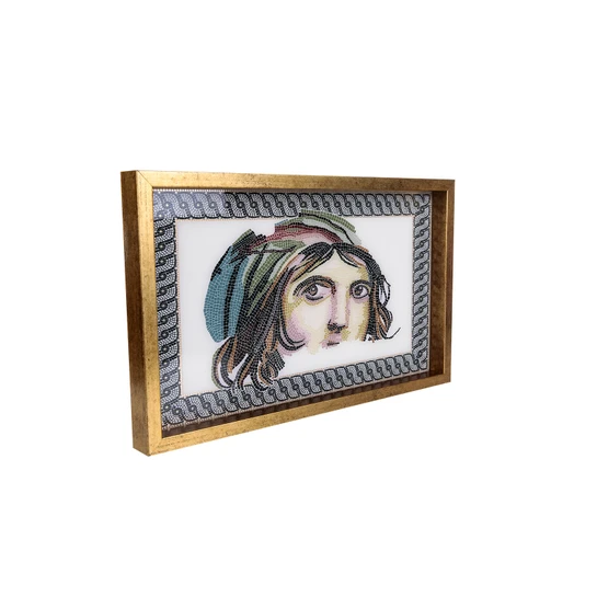 Karaca Zeugma Çingene Kız Tepsi 25x40 cm