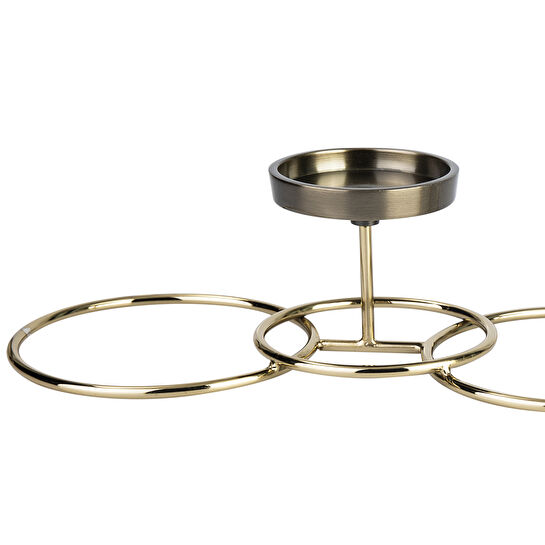 Karaca New Year Yılbaşı Ring 9x29 cm 2li Mumluk