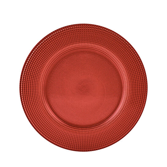 Karaca Perge 32,5 cm Kırmızı Supla