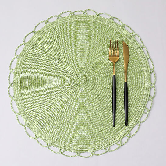 Karaca Sera Woven 2'li Amerikan Servis Yeşil