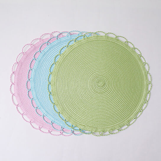 Karaca Sera Woven 2'li Amerikan Servis Yeşil