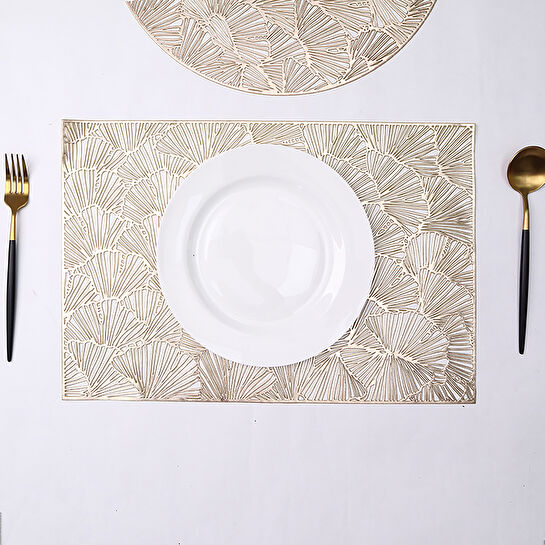 Karaca Sera 2'li Dikdörtgen Amerikan Servis Bronz