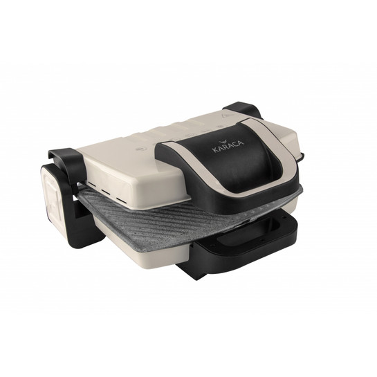 Karaca Future Granit Izgara ve Tost Makinesi Krem 1800W