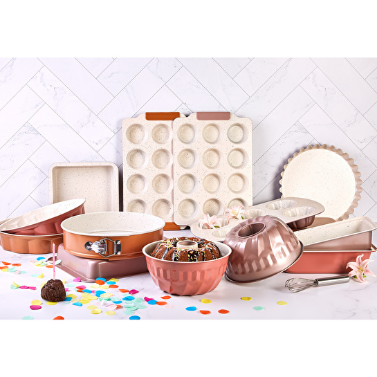 Karaca Terracotta Kelepçeli Kek Kalıbı