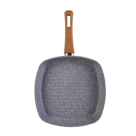 Karaca Silver Stone Granit İndüksiyon Tabanlı 28 cm Grill Tava
