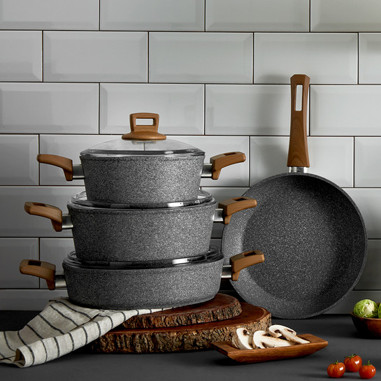 Karaca Silver Stone Granit İndüksiyon Tabanlı Tava 26 cm 