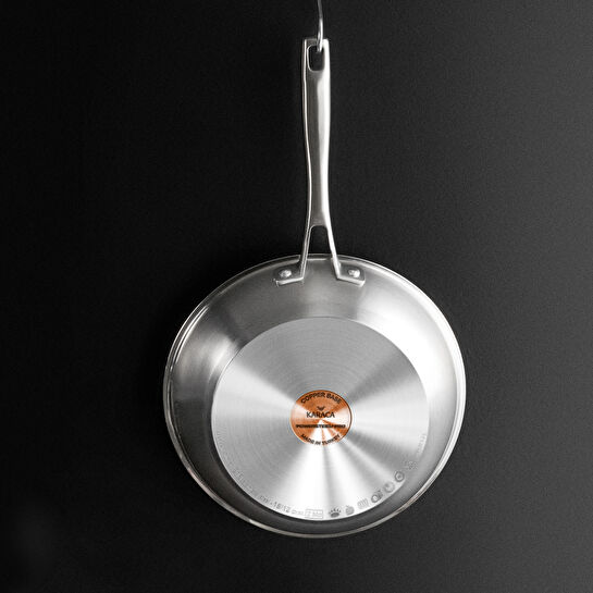 Karaca Tottori 3Ply PowerSteel Pro 316+ Çelik 316 Çelik Tava 28 cm 2