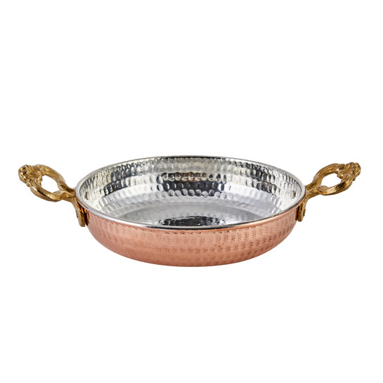 KARACA ANTIK BAKIR SAHAN 18 CM