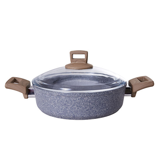 Karaca Silver Stone Biogranit 24 cm Pilav/Karnıyarık
