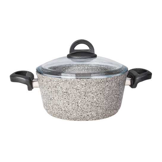 Karaca Dark Silver Biogranit Tencere 24 cm
