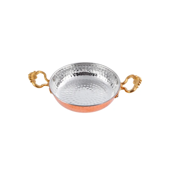 Karaca Mesopotamia Bakır Sahan 12 cm