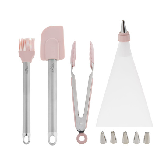 Karaca Cake 10 Parça Pasta Servis Gereci Pink