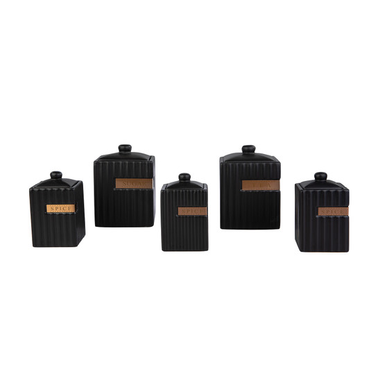 KARACA LINE BLACK 5 PARÇA BAHARAT TAKIMI