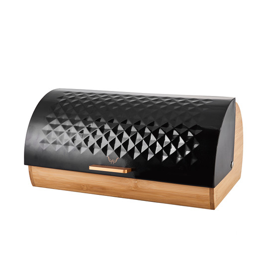 KARACA WOODLAND BLACK EKMEK KUTUSU