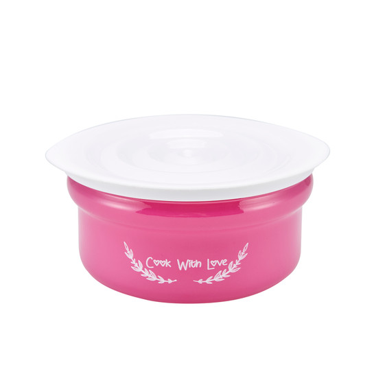 Cookplus With Love Fuşya Cam Saklama Kabı