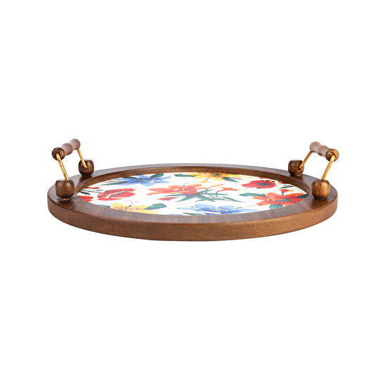 Karaca Frida Kahlo Ahşap Tepsi