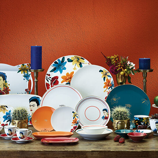 KARACA FRIDA KAHLO BÜYÜK TEPSİ