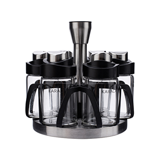 Karaca Wave 7 Parça Yuvarlak Baharat Seti