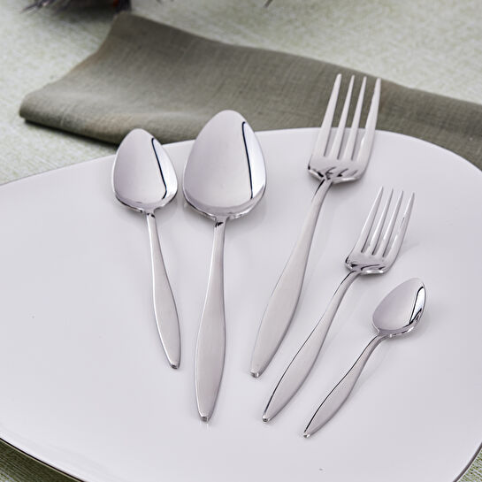 Karaca Ilıca 60 Parça 12 Kişilik Çatal Kaşık Seti Kutulu